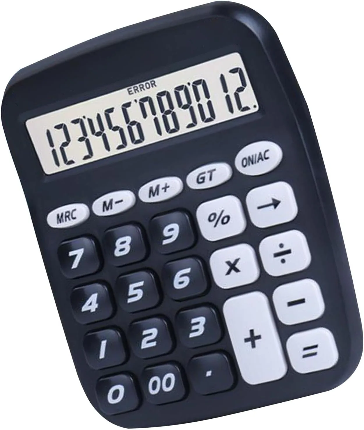 Desktop Calculator, Battery Powered Electronic Calculator with Large LCD Display and Big, 12 Digits Basic Calculator Desk Accounting Calculator for Office Home School - Image 10