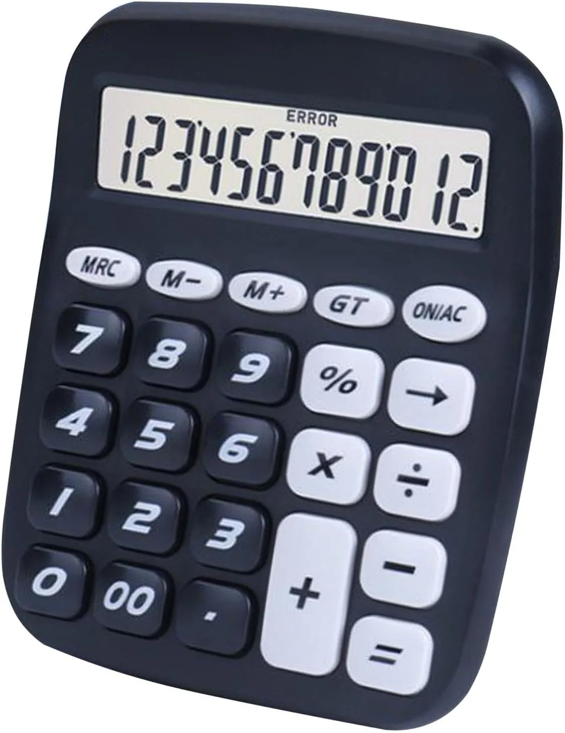 Desktop Calculator, Battery Powered Electronic Calculator with Large LCD Display and Big, 12 Digits Basic Calculator Desk Accounting Calculator for Office Home School - Image 6